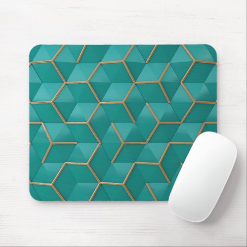 geometric mouse pad