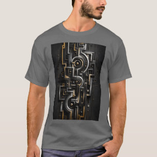 Geometric Nexus Circuit Amazing Design T-Shirt