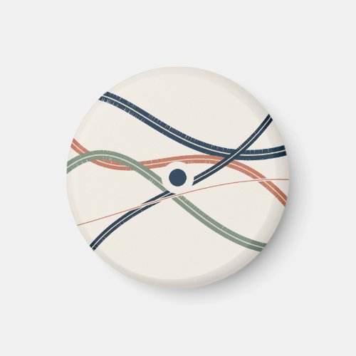 Geometric orientation star in fine grid magnet