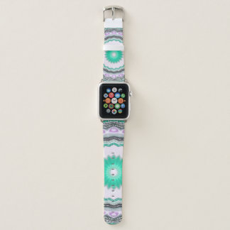 geometric ornament. Decorative mosaic texture. abs Apple Watch Band