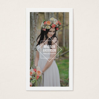 Geometric Overlay | Photography Business Cards