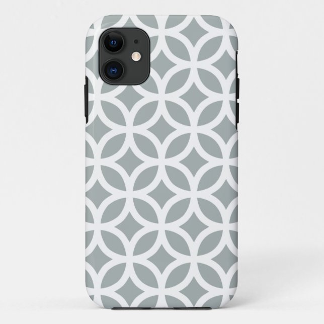 Geometric Paloma Gray iPhone 5/5S Case (Back)