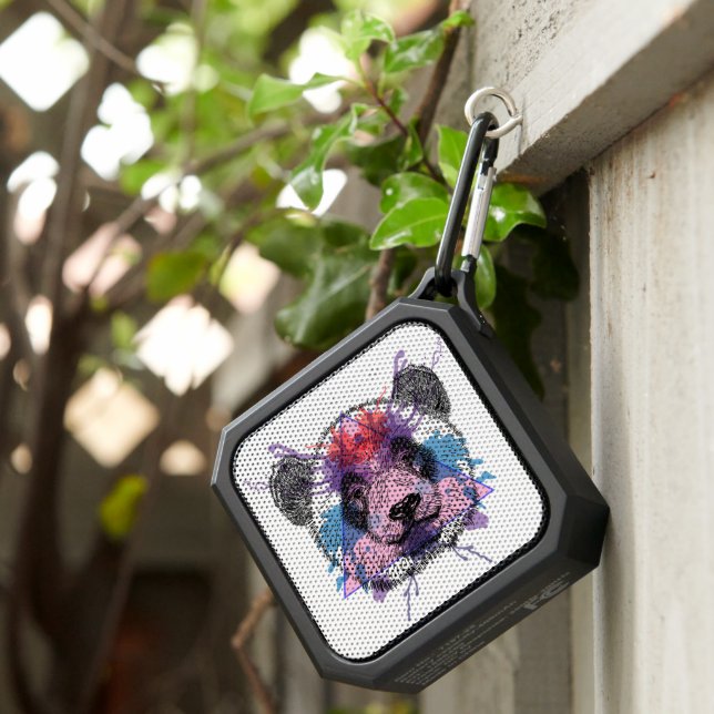 Geometric Panda Bear Bluetooth Speaker (Inisitu)