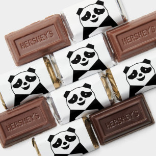 Geometric Panda Hershey's Miniatures