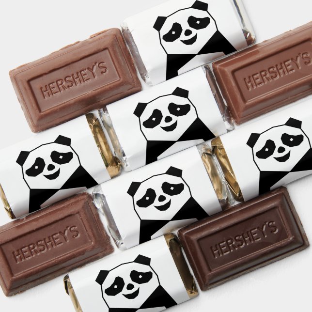 Geometric Panda Hershey's Miniatures (Assorted)