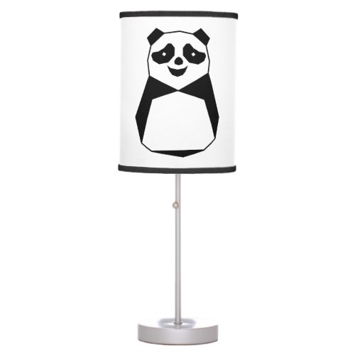 Geometric Panda Table Lamp