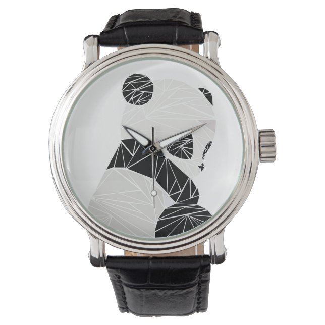 Geometric panda watch (Front)