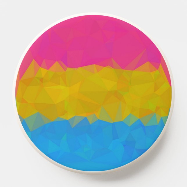 Geometric Pansexual Pride PopSocket (Popsocket)