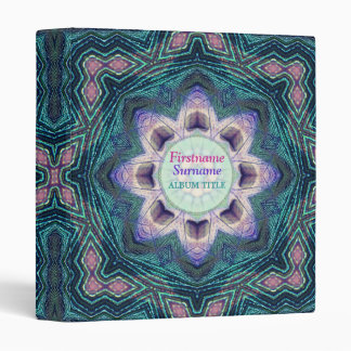 Geometric Passioflora Star Album Binder