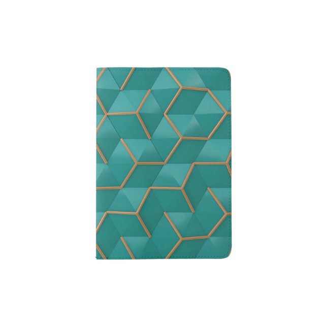 geometric passport holder (Front)