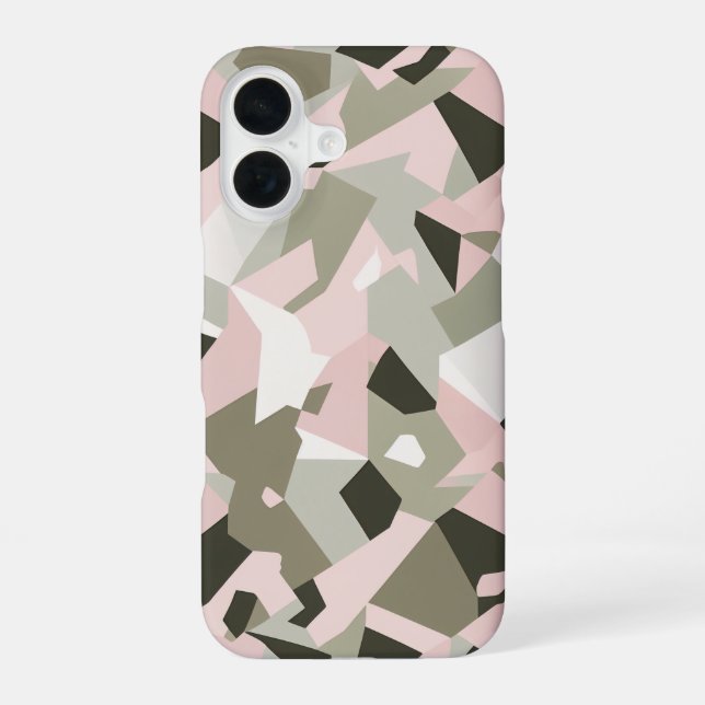 Geometric Pastel iPhone Case (Back)