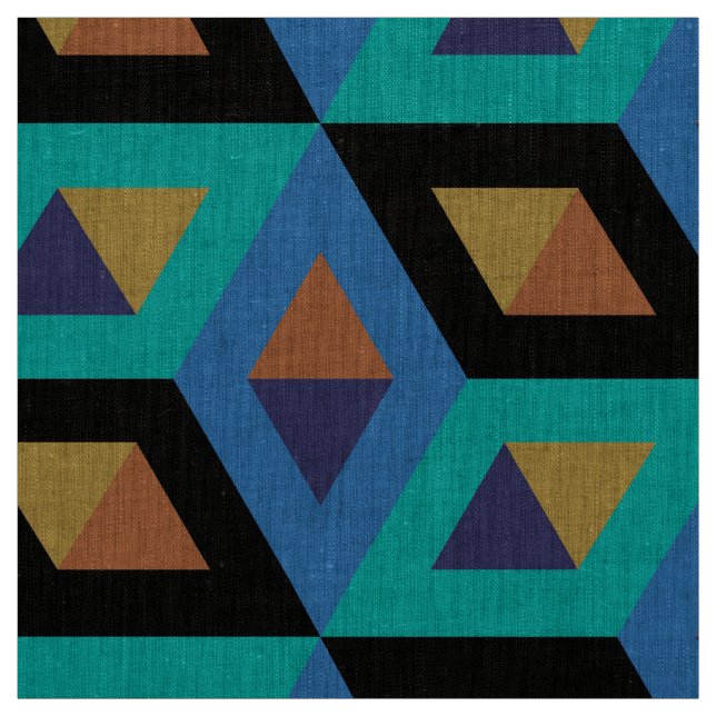 Geometric Pattern #10 Fabric (Swatch)