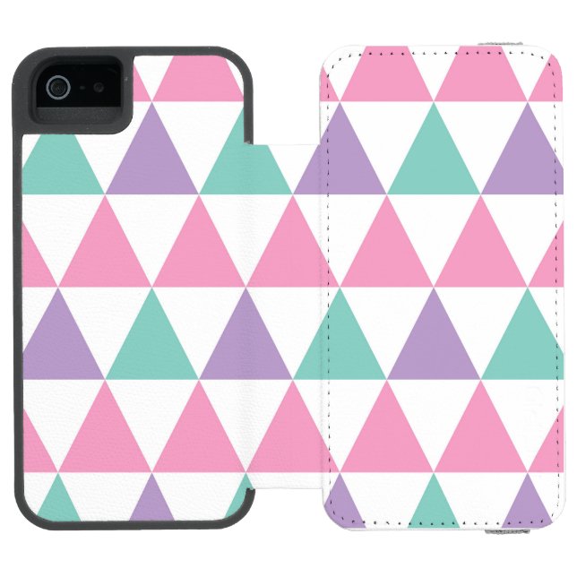 Geometric Pattern 12 Incipio iPhone Wallet Case (Folio Open)