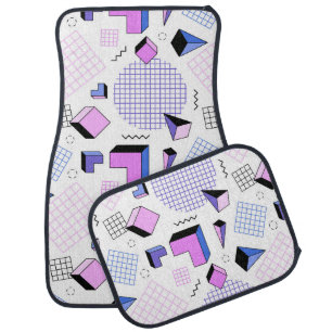 Geometric Pattern 13 Car Floor Mat