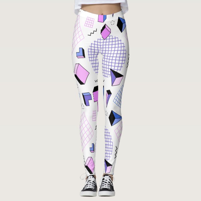 Geometric Pattern 13 Leggings (Front)