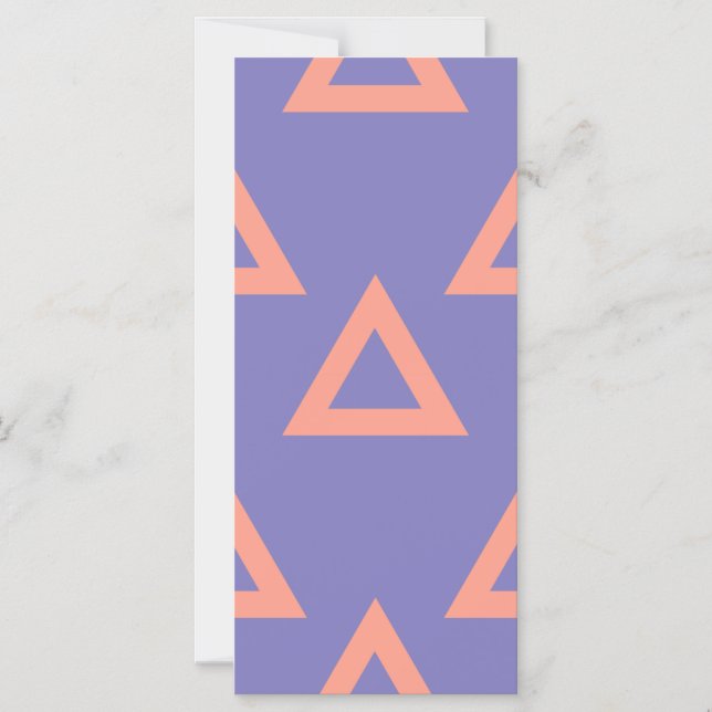 Geometric Pattern 16 Magnetic Invitation (Front)