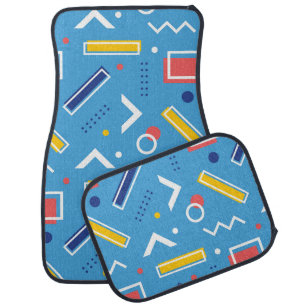 Geometric Pattern 1 Car Floor Mat