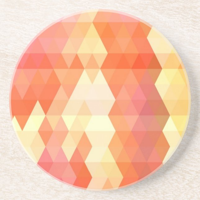 Geometric pattern 1 drink coaster (Front)