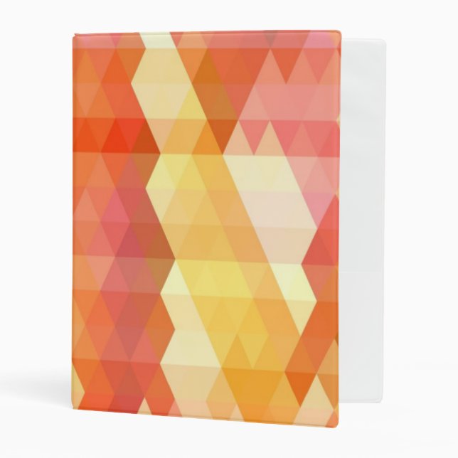 Geometric pattern 1 mini binder (Front/Inside)