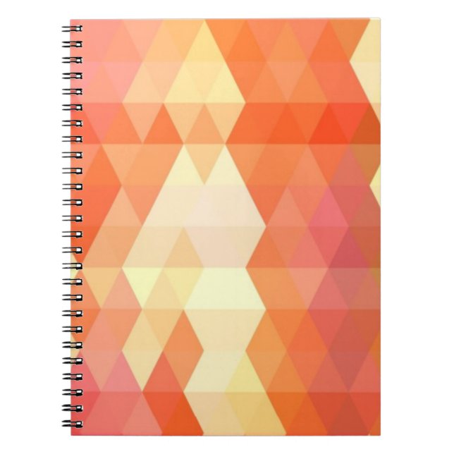 Geometric pattern 1 notebook (Front)