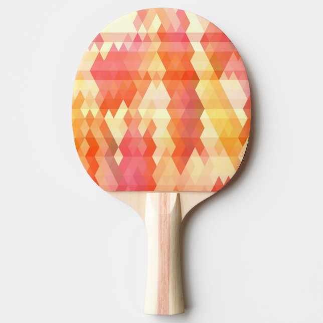 Geometric pattern 1 ping pong paddle (Front)