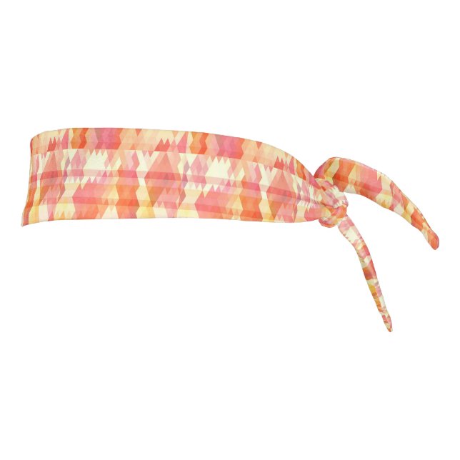 Geometric pattern 1 tie headband (Rotate 90)