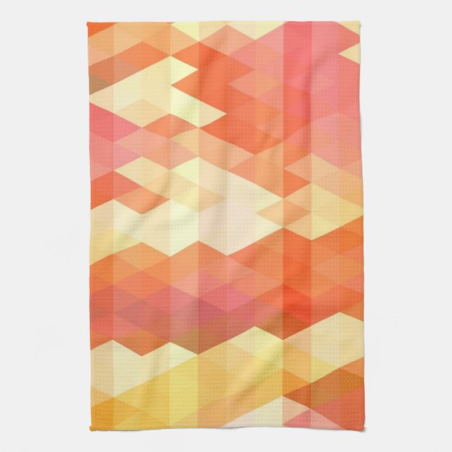 Geometric pattern 1 towel (Vertical)