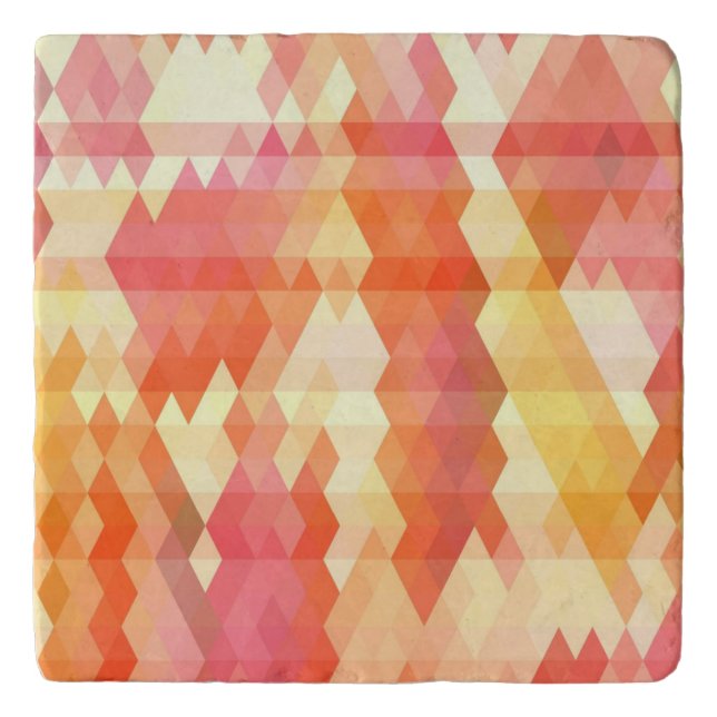 Geometric pattern 1 trivet (Front)