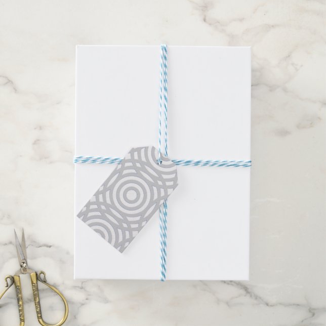 Geometric Pattern 22 Gift Tags (With Twine)