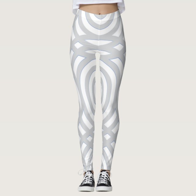 Geometric Pattern 22 Leggings (Front)