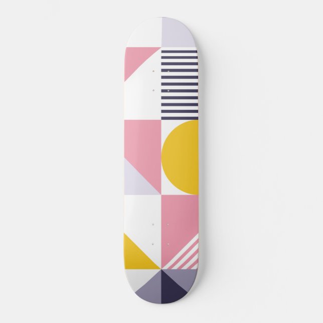 Geometric Pattern 26 Skateboard (Front)