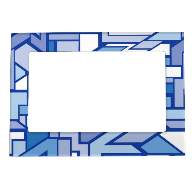 Geometric pattern 2 magnetic frame (Front)