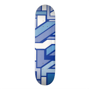 Geometric pattern 2 skateboard deck