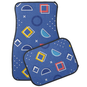 Geometric Pattern 3 Car Floor Mat