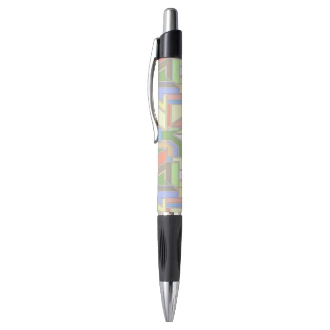 Geometric pattern 3 pen (Top (Vertical))