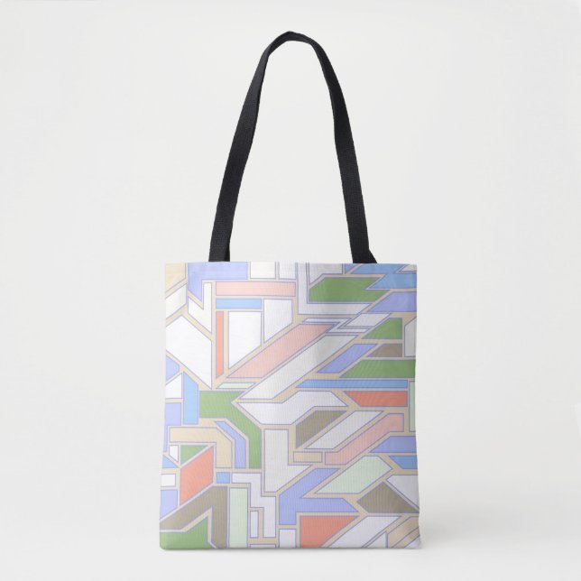 Geometric pattern 3 tote bag (Front)
