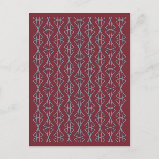 Geometric Pattern 4 Postcard (Front)