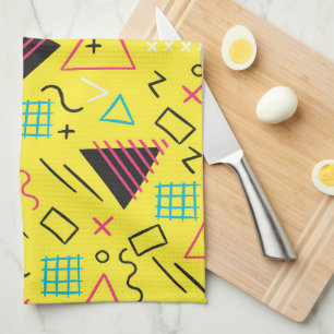 Geometric Pattern 6 Kitchen Towel
