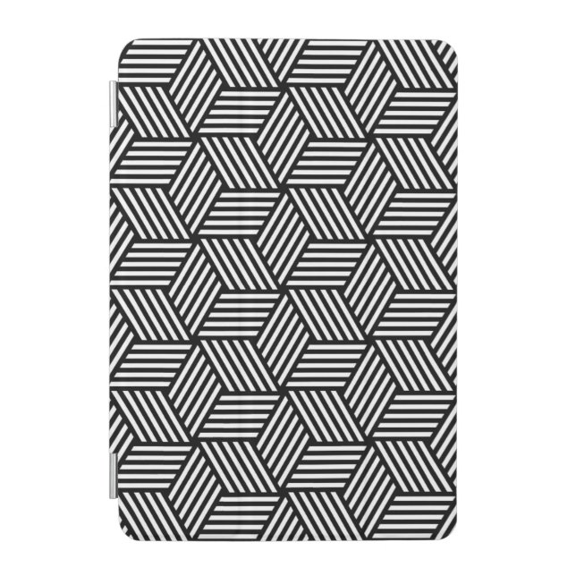 Geometric pattern art design iPad mini cover (Front)