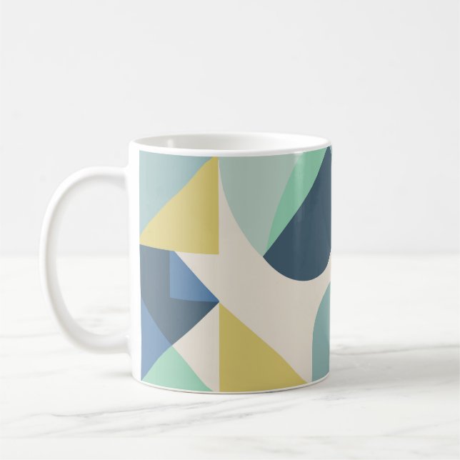 geometric pattern bahuaus Mug (Left)