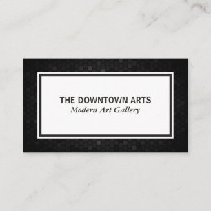 Geometric Pattern Borders Business Card