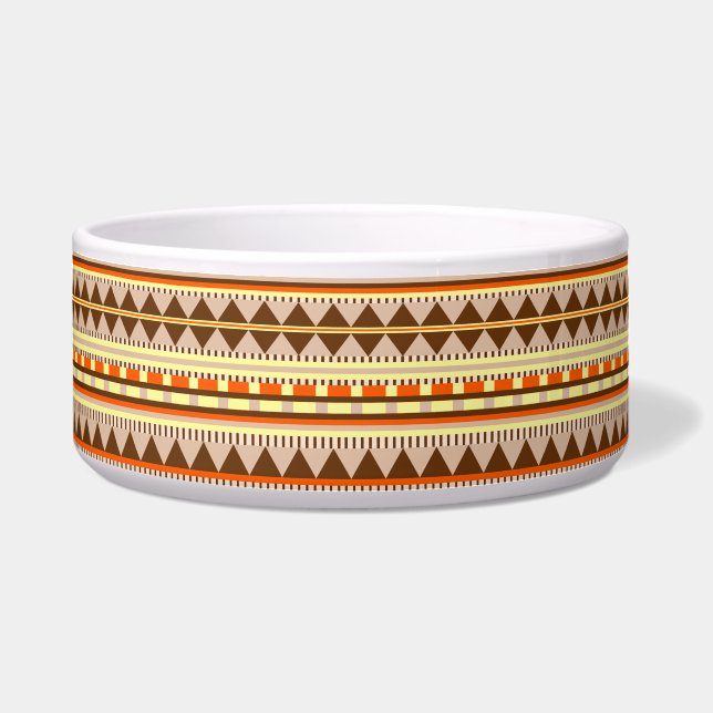 Geometric pattern bowl (Front)