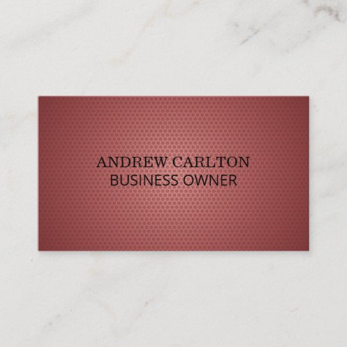 Geometric Pattern Business Card