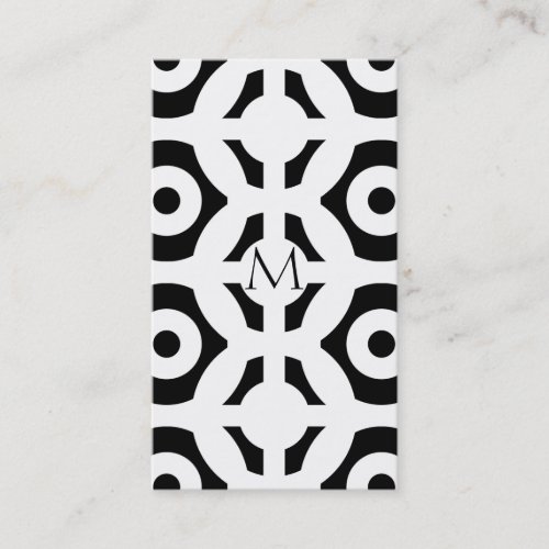 Geometric Pattern Business Card
