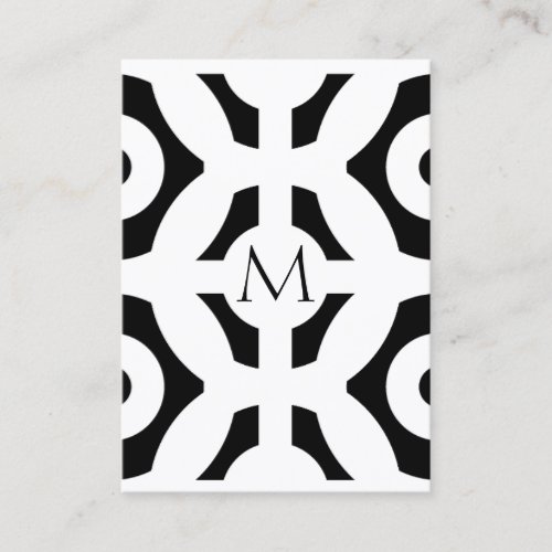 Geometric Pattern Business Card