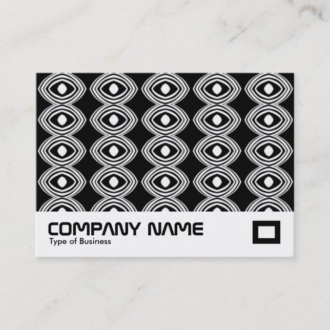 Geometric Pattern Business Card (Front)