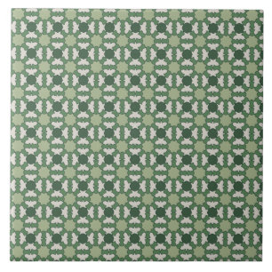 geometric pattern ceramic tile