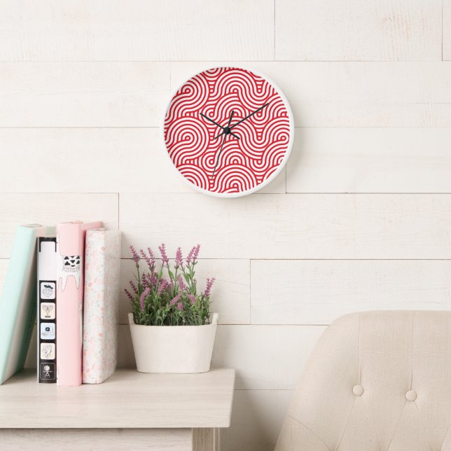 Geometric Pattern Clock (Reading Room)