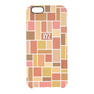 Geometric Pattern custom monogram cases