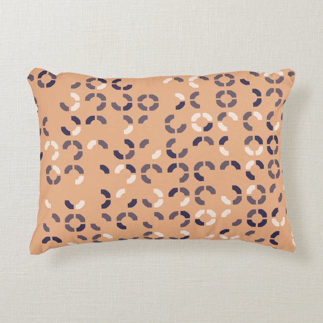 geometric pattern designabstract, art, artwork, ba accent pillow (Front)